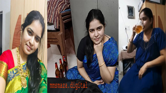 Telugu Drinking Ammayi Harika Leaks Son New Update Viral Video