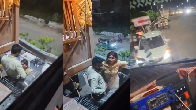 Hot Paid Randi Blowjob Truck Driver On Public Road Latest Porn
