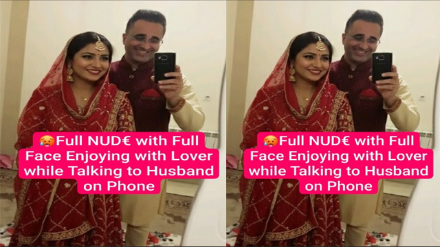 Talking to Husband on Phone – Horny Wife Oyo Receptionist Massage – Enjoying with Two Friends Viral