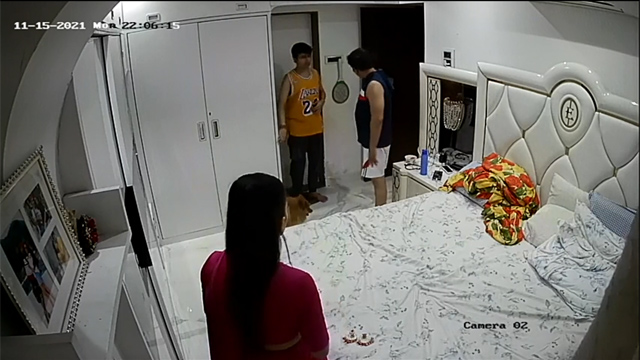 Hot Couple Strip Trail – Dresses Hidden CCTV Cam Video Part 2