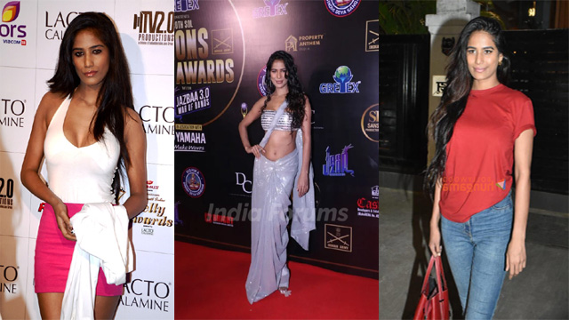 Actress Poonam Pandey Saree Trip Nude Porn
