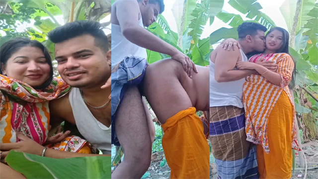 Horny Village Bhabi Outdoor Fucking Romance Viral Mms