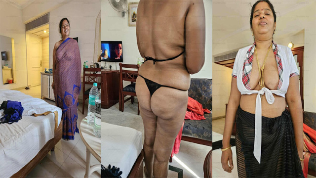 Tamil Beautiful Mom Nude Show in Hotel
