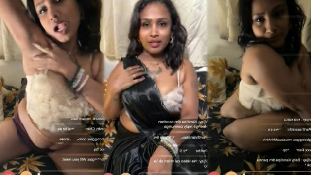 Tamil Fashion Model Veena Thara Premium Live