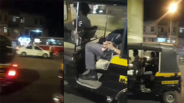 Desi Girl Blowjob Boyfriend Dick In Auto Rickshaw