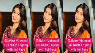 Cute Desi GF Viral Snapchat – Videocall Full Nude Fingering Video HD