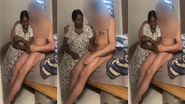 Horny Rich Guy Getting Blowjob For Local Aunty