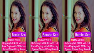 Barsha Sen Famous Model Latest – Stripping With Full Face Video