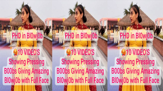 Desi GF PHD in Blowjob Boobs – Giving Amazing Video
