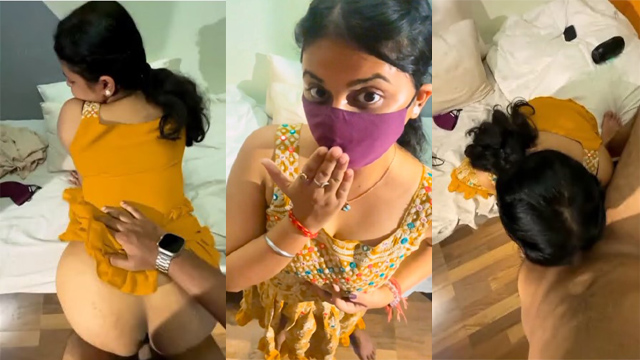 Hot Young Bhabi Sucking And Fucking With Lover