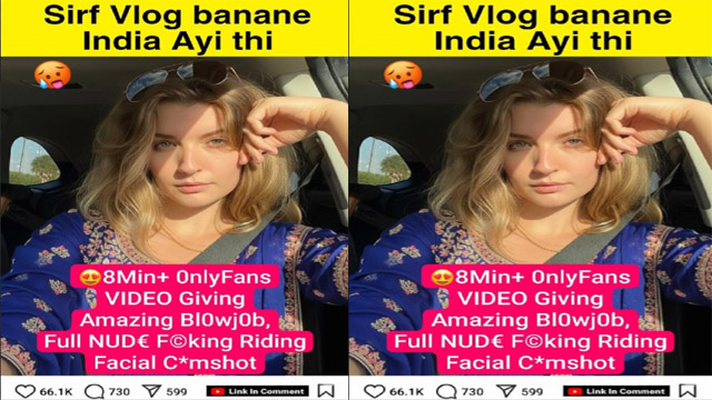 Famous Vlogger Latest Trending Sex Tape Fucking Riding