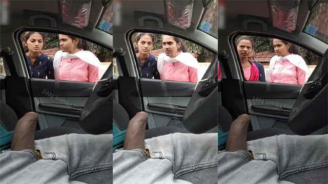 Daring Guy Flash Dick Infront – Of College Girls