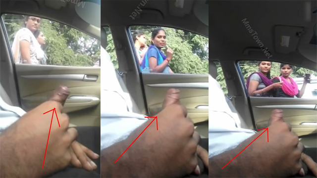 Daring Guy Flash Dick – Infront Of College Girls Inside Car Free Mms S2