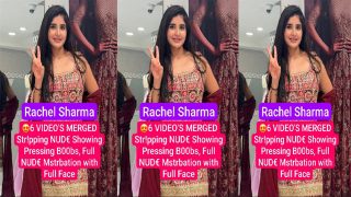Rachel Sharma Stripping – Showing Pressing Boobs Video