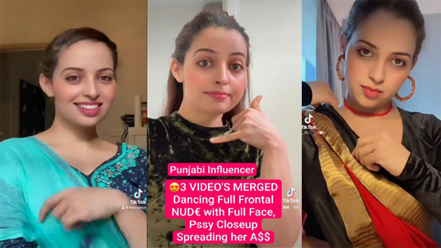 Famous Punjabi Influencer – Dancing Frontal Nude