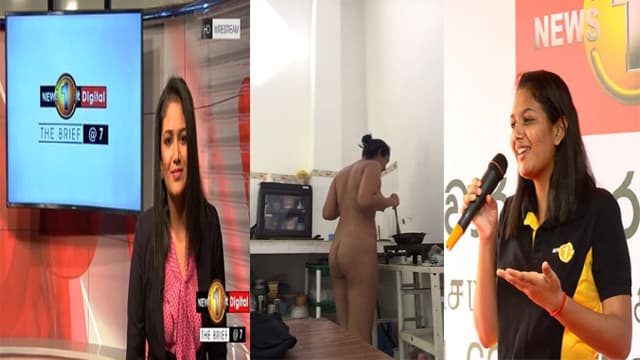 Lankan Reporter Cooking – Full Nude Boobs MMS