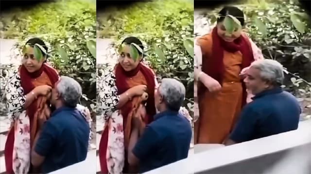 Aunty Park Sucking – Old Man Hard Fuck MMS