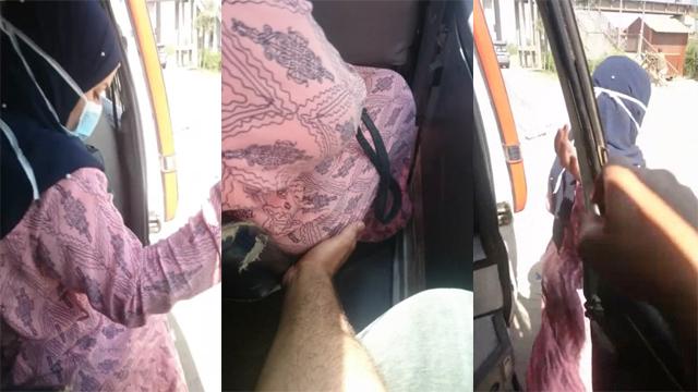 Hijabi Milf Enjoying Stranger Touching Her Ass Car Mmsviral