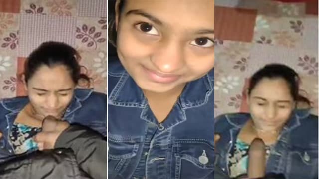 Cute Punjabi Girl Taking Cum On Face