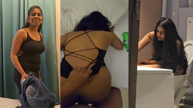 Sexy Indian Horny Girl Smoking Giving Blowjob Hard Fucking